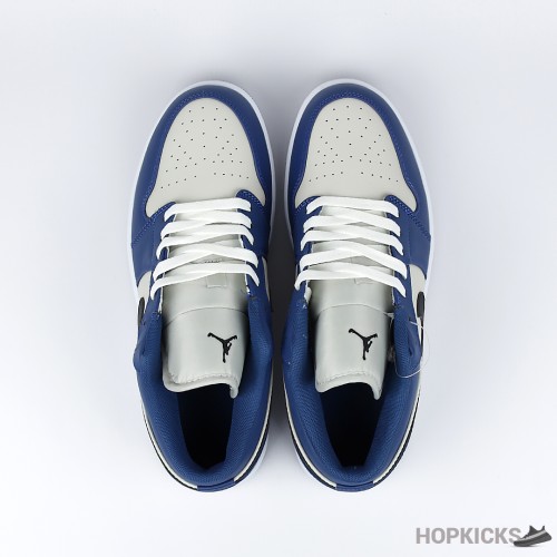 Air Jordan 1 Low French Blue College Grey (Premium Batch)
