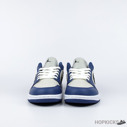 Air Jordan 1 Low French Blue College Grey (Premium Batch)