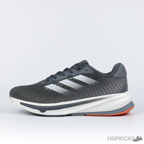 Adidas Supernova Rise Core Black Halo Silver Dash Grey (Premium Batch)