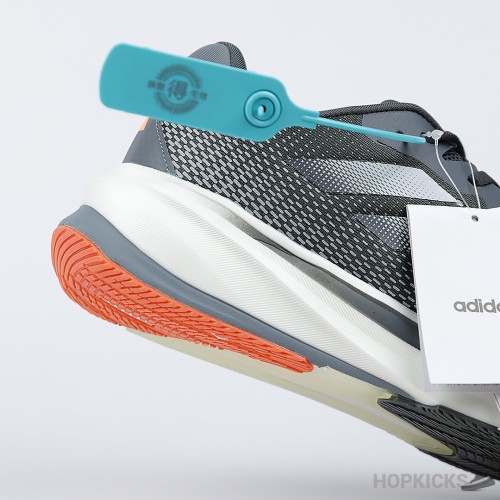 Adidas Supernova Rise Core Black Halo Silver Dash Grey (Premium Batch)