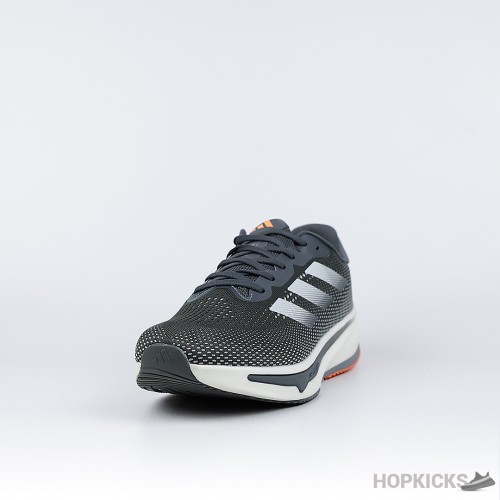 Adidas Supernova Rise Core Black Halo Silver Dash Grey (Premium Batch)