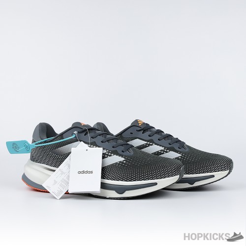 Adidas Supernova Rise Core Black Halo Silver Dash Grey (Premium Batch)