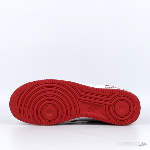 LV x Air Force 1 Low By Virgil Abloh White Red (Economy Batch)