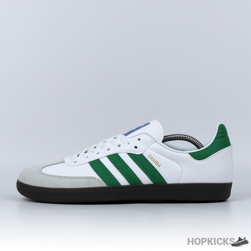 Adidas Samba OG Footwear White Green (Premium Batch)