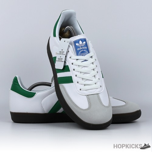 Adidas Samba OG Footwear White Green (Premium Batch)
