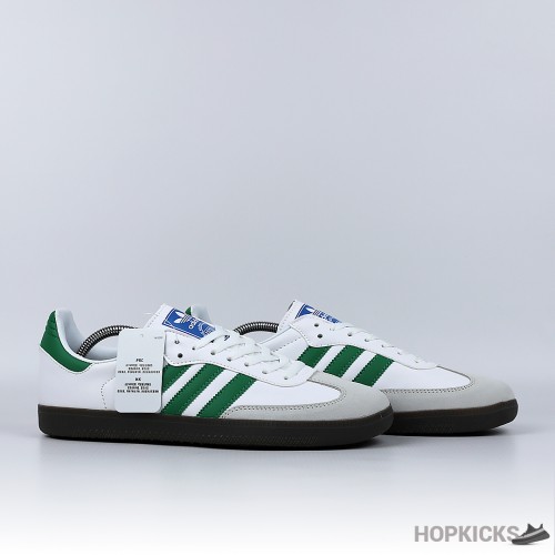 Adidas Samba OG Footwear White Green (Premium Batch)