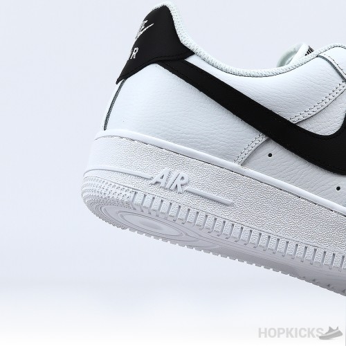 Air Force 1 Low '07 White Black Pebbled Leather (Premium Batch)