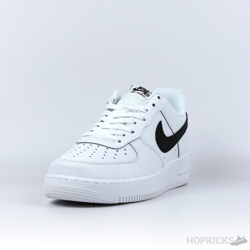 Air Force 1 Low '07 White Black Pebbled Leather (Premium Batch)
