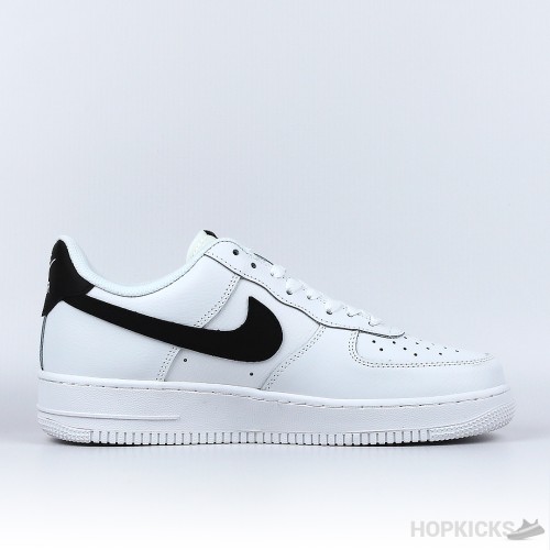 Air Force 1 Low '07 White Black Pebbled Leather (Premium Batch)