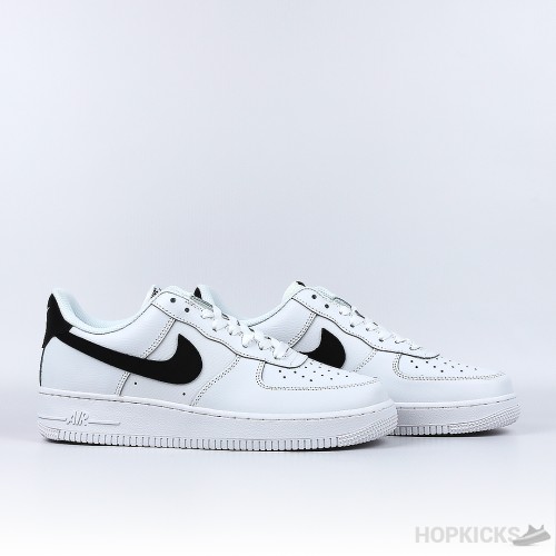 Air Force 1 Low '07 White Black Pebbled Leather (Premium Batch)