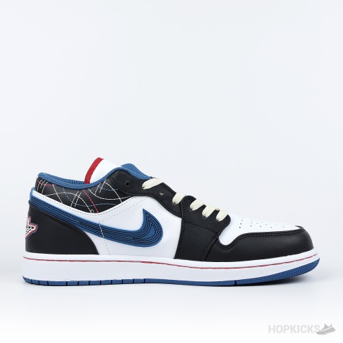 Air Jordan 1 Low SE Industrial Blue Sashiko