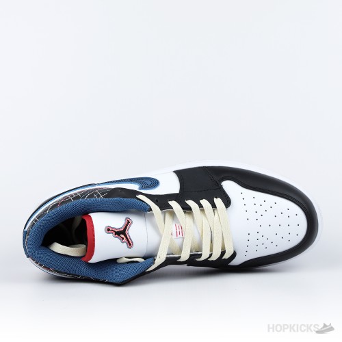 Air Jordan 1 Low SE Industrial Blue Sashiko