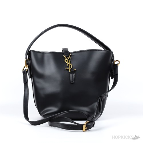 YSL Mini Bucket Black Bag (Economy Batch)
