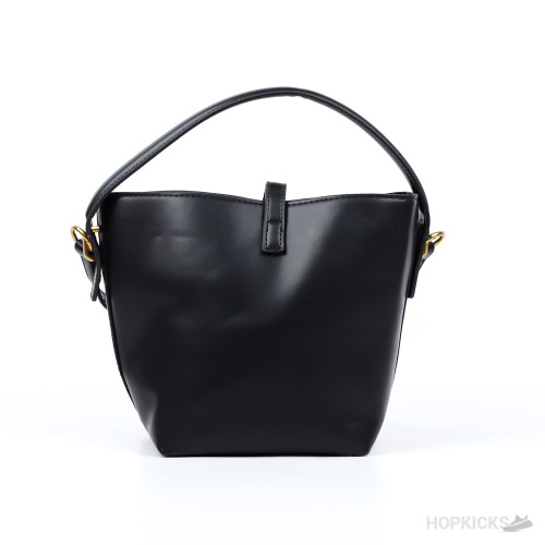 YSL Mini Bucket Black Bag (Economy Batch)