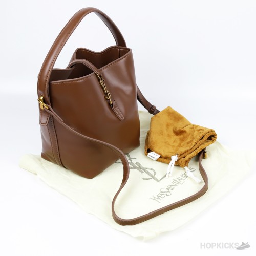 YSL Mini Bucket Brown Bag (Economy Batch)