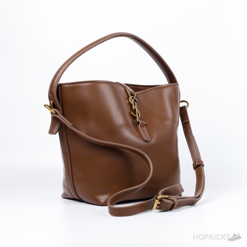 YSL Mini Bucket Brown Bag (Economy Batch)
