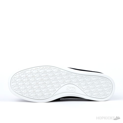 Dior Black Suede and Oblique Jacquard Granville Loafer (Dot Perfect)