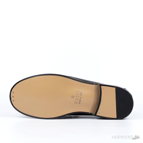 Gucci Supreme Leather Tassel Loafers