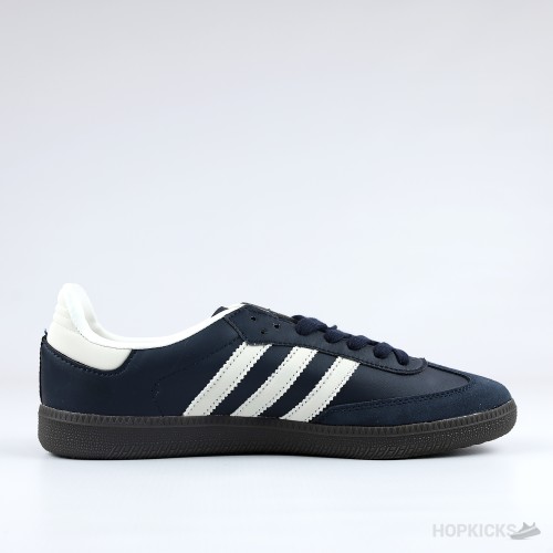 Adidas Samba Black Blue Suede (Premium Batch)