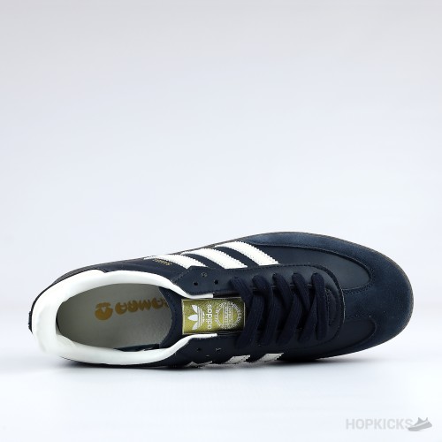 Adidas Samba Black Blue Suede (Premium Batch)