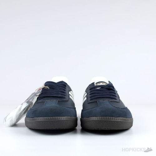 Adidas Samba Black Blue Suede (Premium Batch)