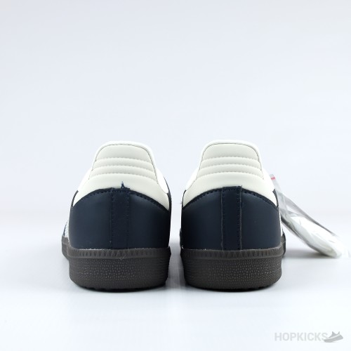 Adidas Samba Black Blue Suede (Premium Batch)