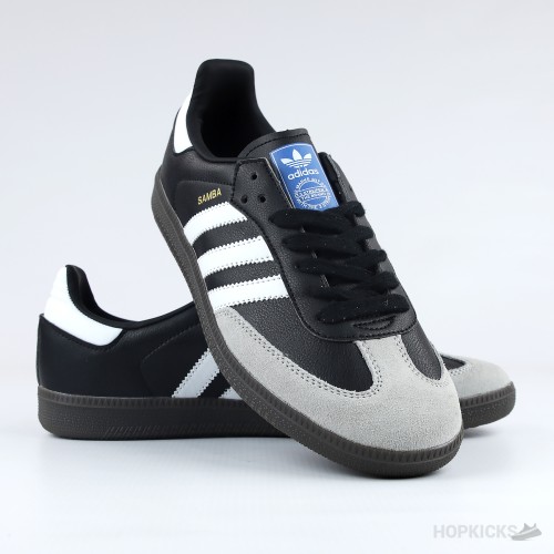 Adidas Samba Black Grey Suede (Premium Batch)