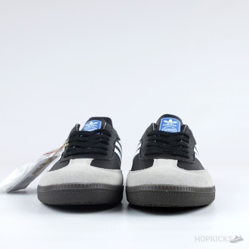 Adidas Samba Black Grey Suede (Premium Batch)