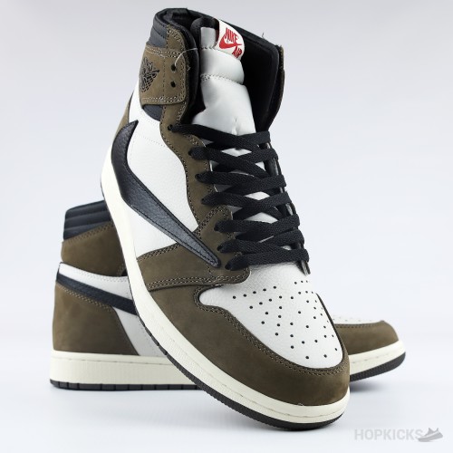 Nike Air Jordan 1 High Travis Scott Mocha (Dot Perfect)