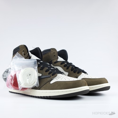 Nike Air Jordan 1 High Travis Scott Mocha (Dot Perfect)