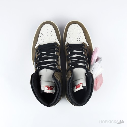 Nike Air Jordan 1 High Travis Scott Mocha (Dot Perfect)