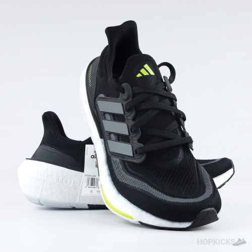 Adidas Ultraboost 23 Light Black Neon (Premium Plus Batch)