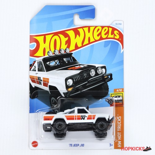Hot Wheels | '73 Jeep J10 (White)