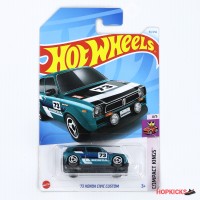 Hot Wheels | '73 Honda Civic Custom (Midnight Teal)