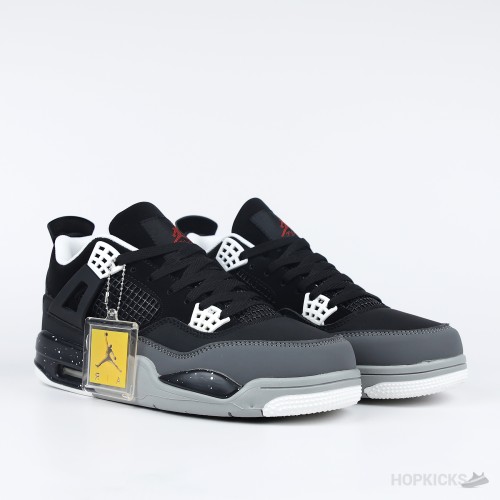 Nike Air Jordan 4 Retro Fear Black White