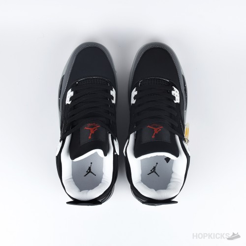 Nike Air Jordan 4 Retro Fear Black White