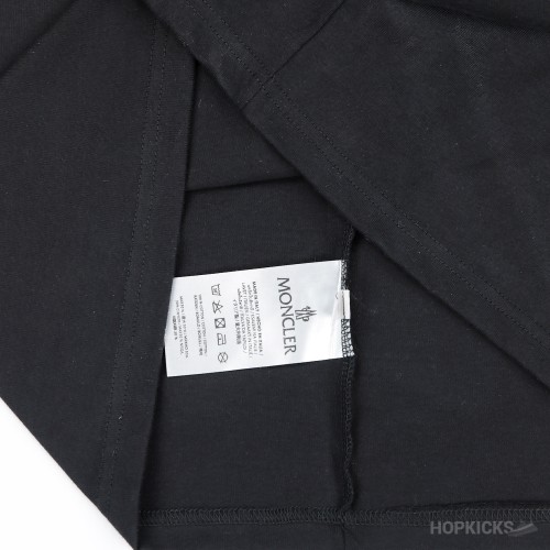 Moncler Laminated Logo Cotton T-Shirt
