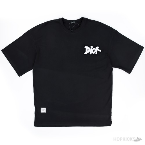 Dior Embroided Logo T-shirt