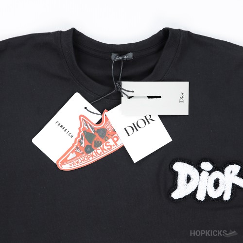 Dior Embroided Logo T-shirt