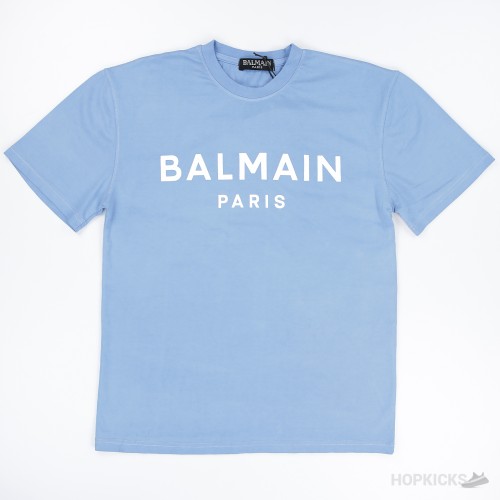 Balmain Paris Blue T-shirt