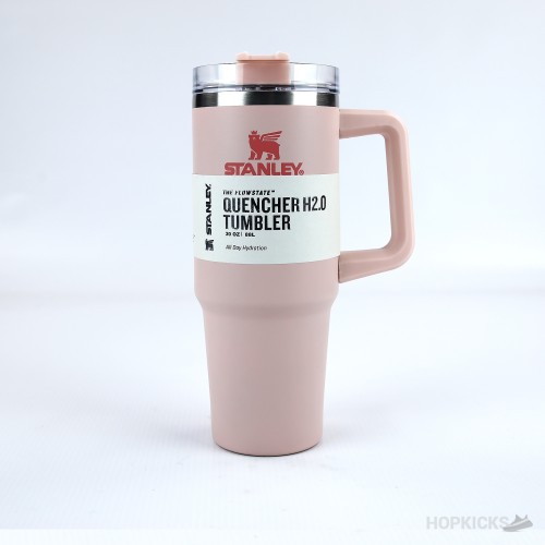 Stanley Quencher H2.0 FlowState Tumbler Red creem 30 oz