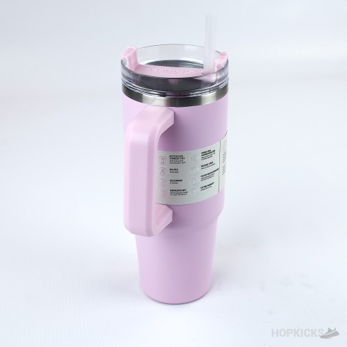 Stanley Quencher H2.0 FlowState Tumbler Pink 30 oz