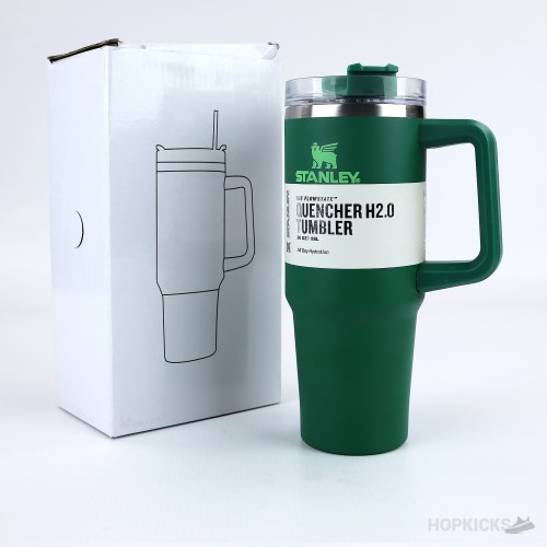 Stanley Quencher H2.0 FlowState Tumbler Dark Green 30 oz