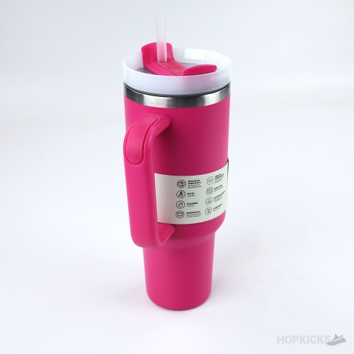 Stanley Quencher H2.0 FlowState Tumbler  Fuchsia 40 oz