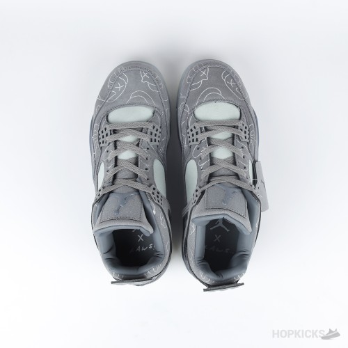 Air Jordan 4 x Kaws Grey (Glow in the Dark) (Premium Batch)