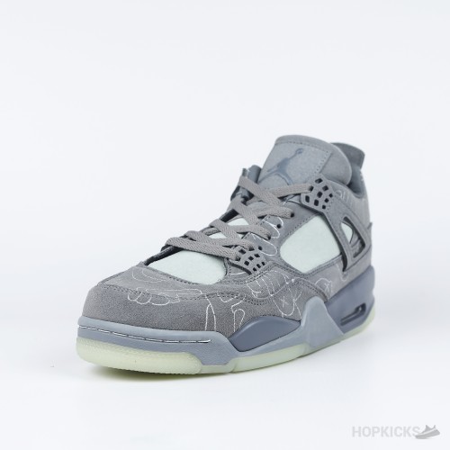 Air Jordan 4 x Kaws Grey (Glow in the Dark) (Premium Batch)