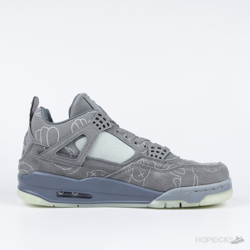 Air Jordan 4 x Kaws Grey (Glow in the Dark) (Premium Batch)