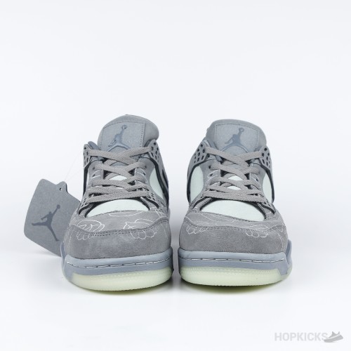Air Jordan 4 x Kaws Grey (Glow in the Dark) (Premium Batch)