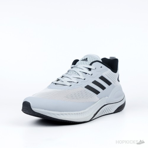 Adidas Alphamagma Light Grey Core Black (Premium Batch)