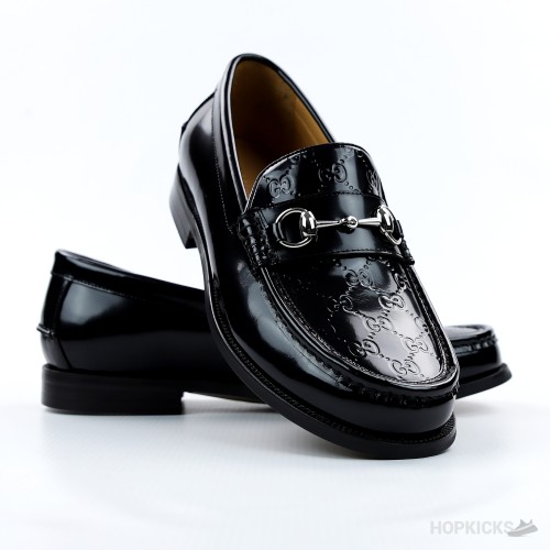Gucci Black Loafer With Horsebit (1:1)